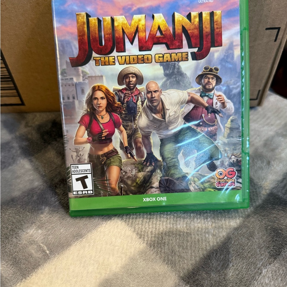 Jumanji Xbox One Game Green Adventure